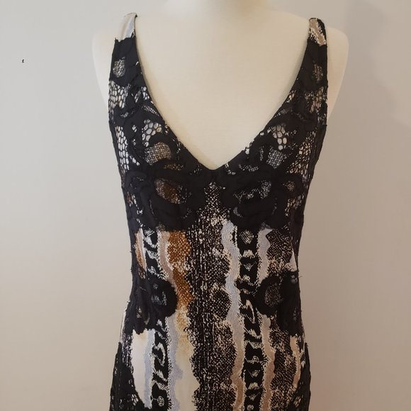 DVF Lace Silk Dress - Picture 11 of 12